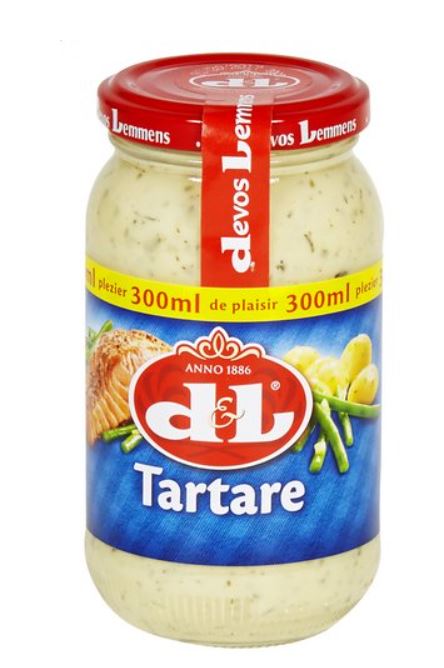 DEVOS LEMMENS Sauce Tartare 300 Ml Boutique De Produits Belges