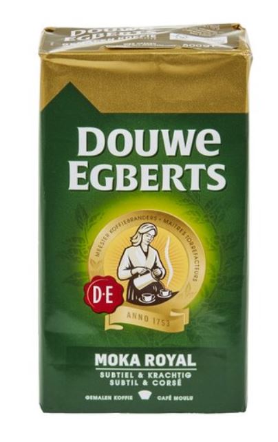 DOWE EGBERTS Moka royal moulu 500g 15/6/2025