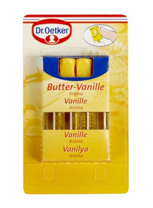 Dr.Oetker arôme vanille 4x2ml - Boutique de produits belges